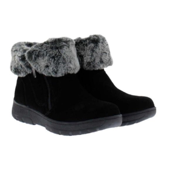 Khombu Jessica All Weather Boots Suede Leather 10 - Picture 9 of 12